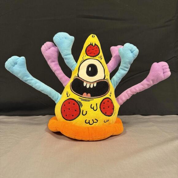 Meow Wolf Convergence Station Za Pizza Pals Playzone Plush Poseable 9” 2023 - Picture 1 of 6
